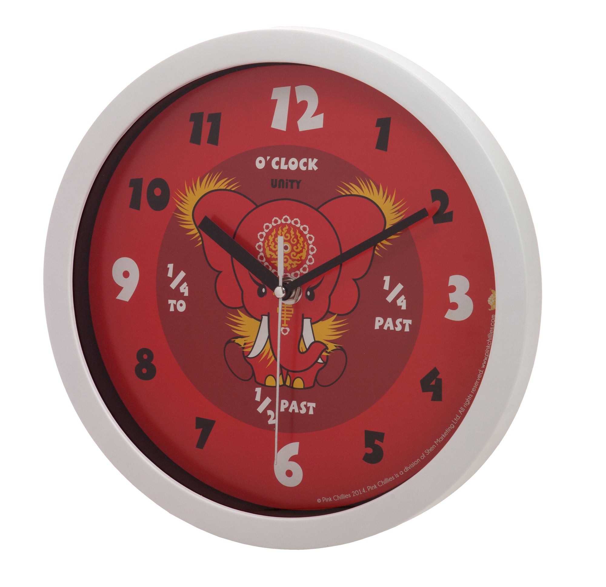 80% Off a Kids Wall Clock - Only £1 + Delivery