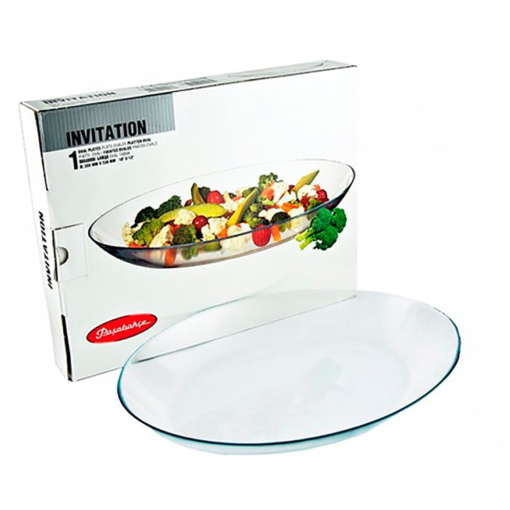 Glass Serving Plate - 33cm
