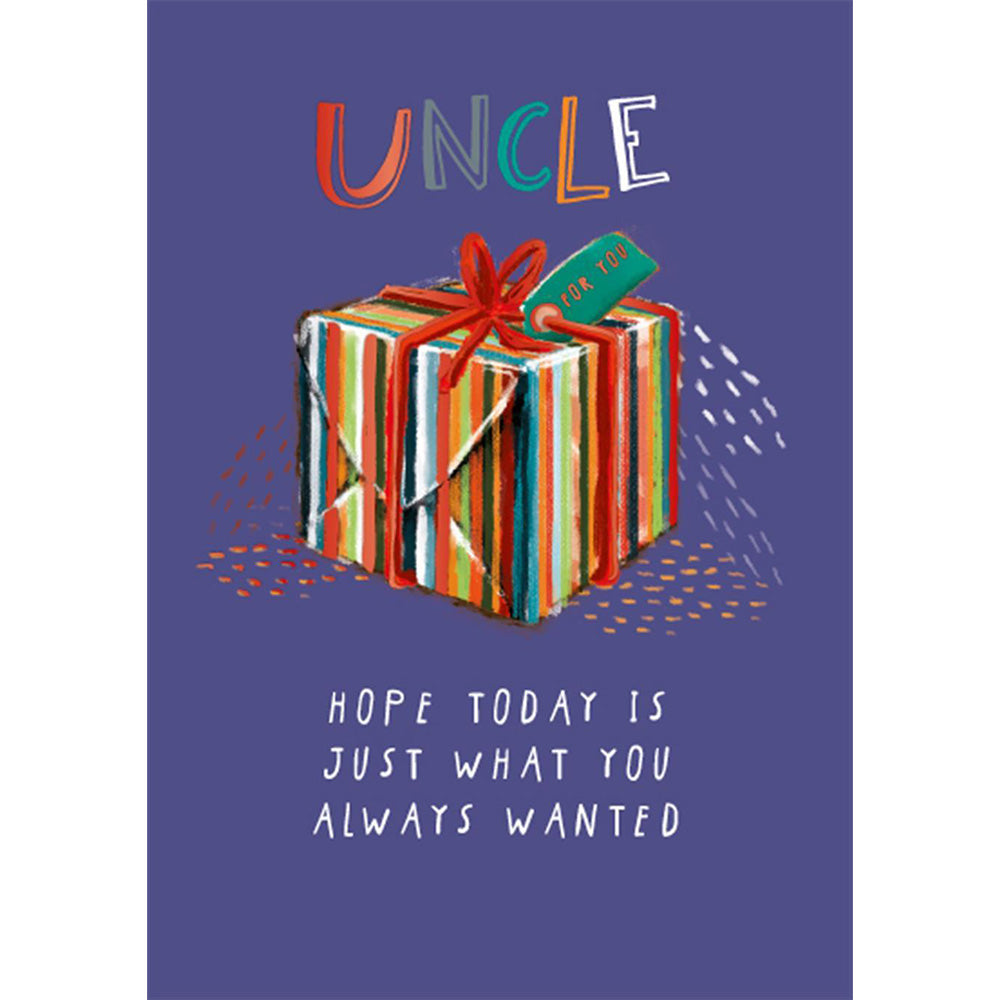 Uncle Birthday Greetings Card