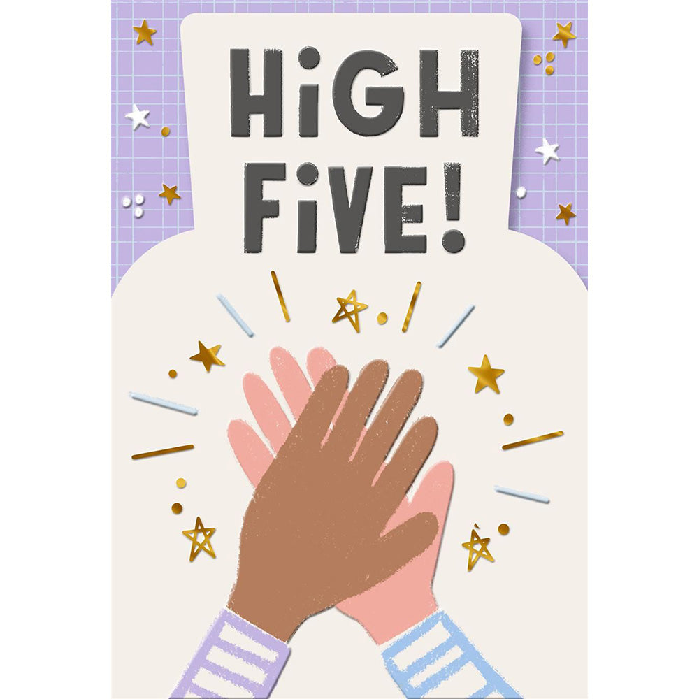 High Five! Congratulations Greetings Card