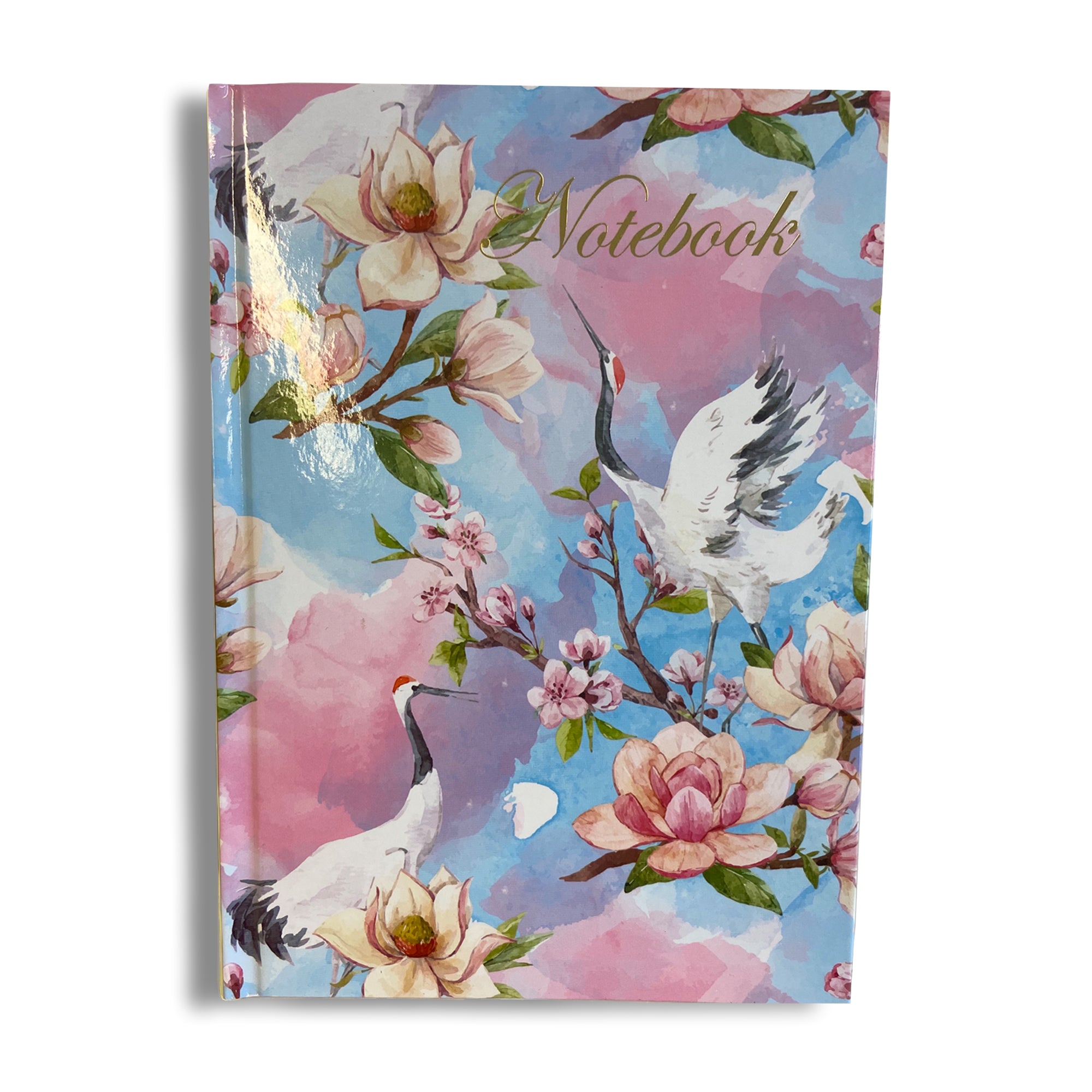 Magnolia Cranes Notebook A5