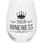 Their Wineness Stemless Tumbler Glass