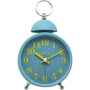 Turquoise Metal 16cm Loud Alarm Clock 