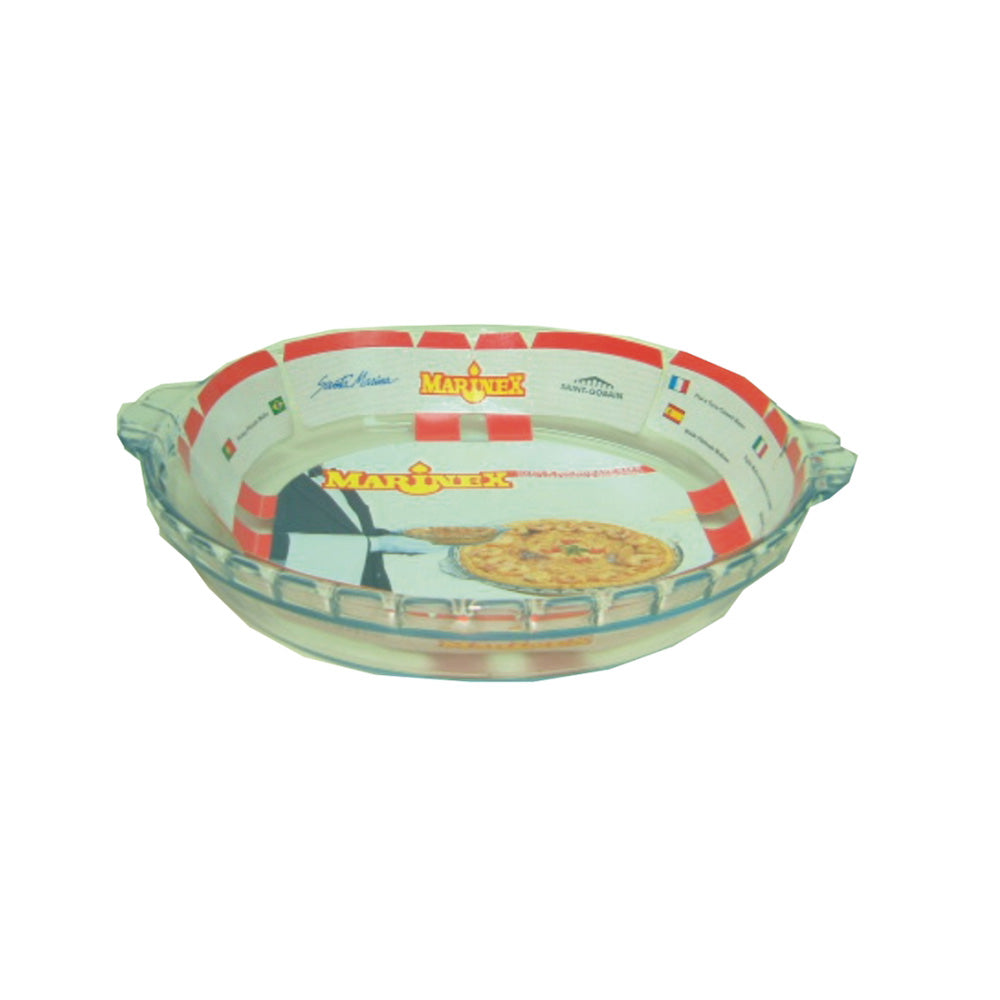 Glass Round Roasting Dish - 1.2 Litre
