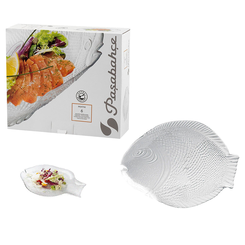 Set Of 6 Serving Dishes For Fish