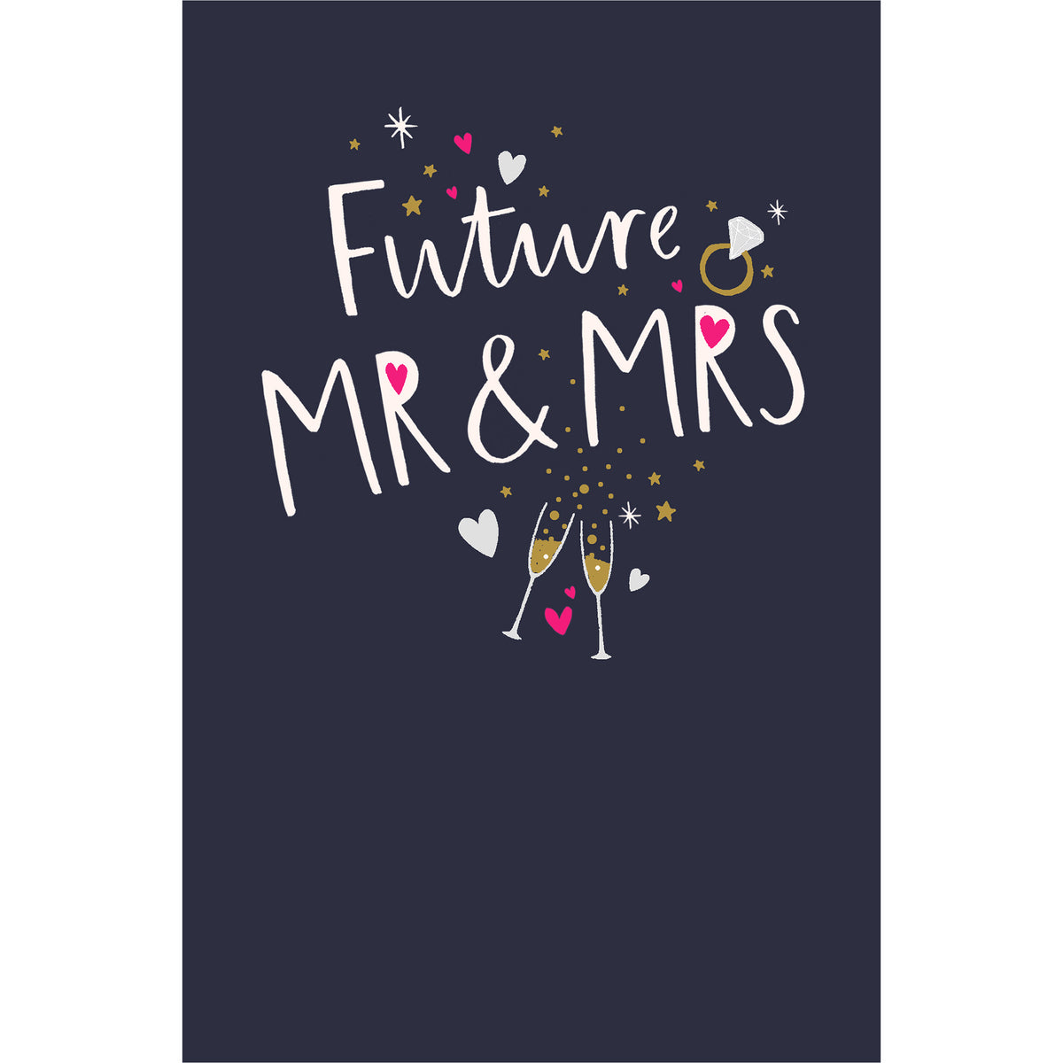 Future Mr &amp; Mrs Greetings Card