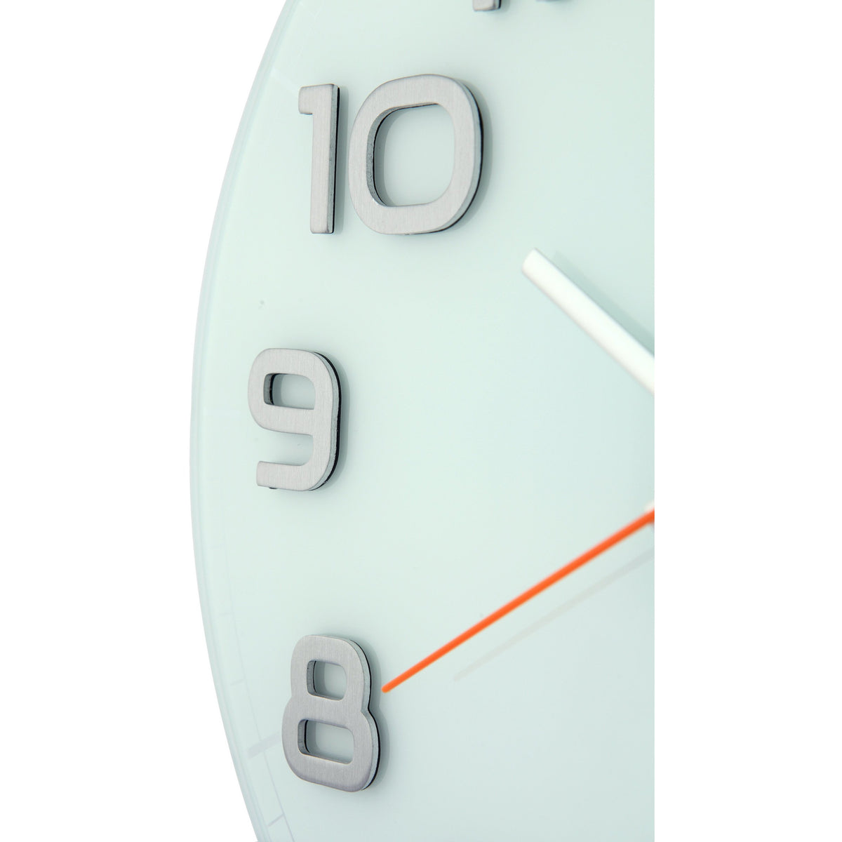 NeXtime - Wall clock -  30 x 3.5 cm - Glass - White - &#39;Classy Round&#39;