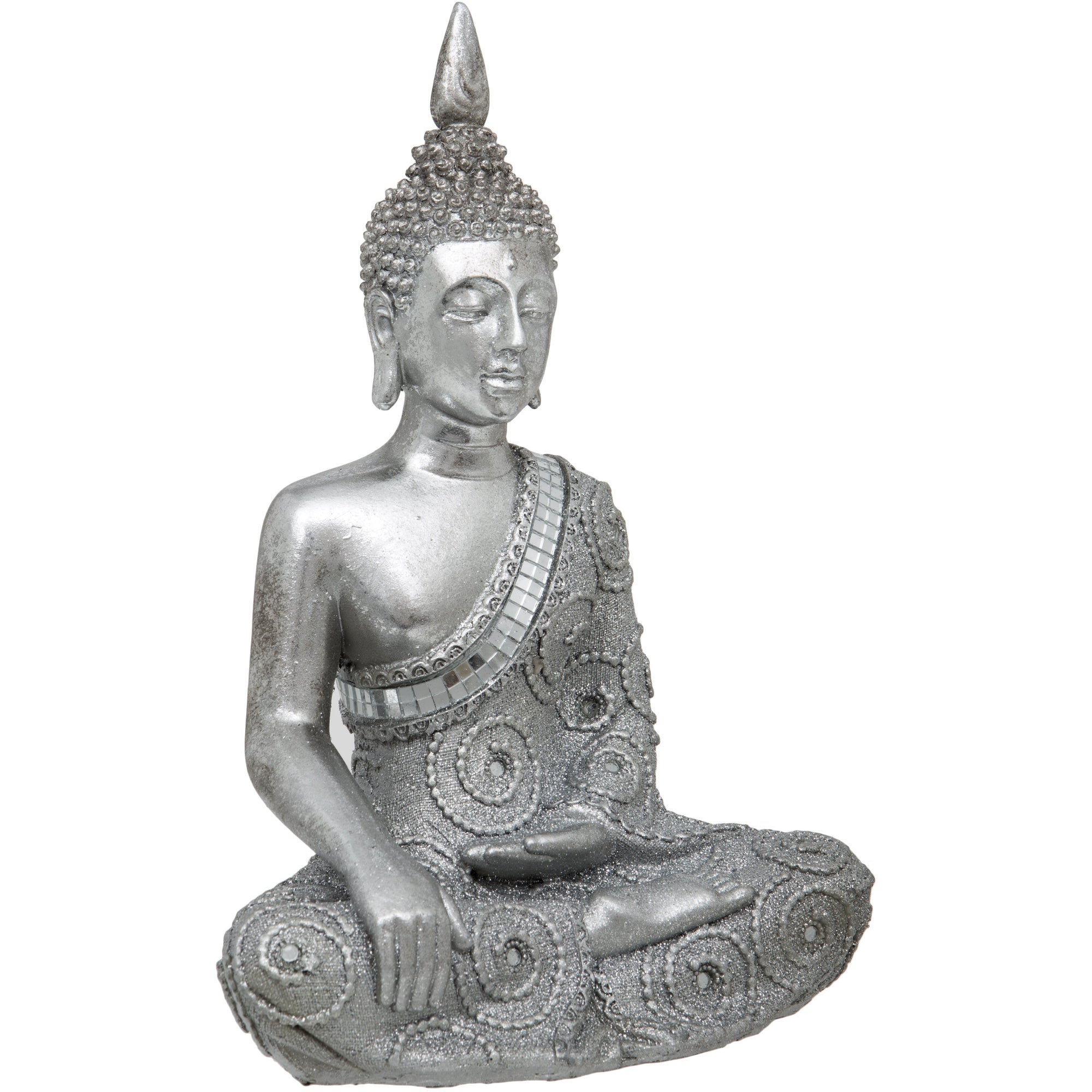 Thai Sitting Earth Touching Buddha 11-inch