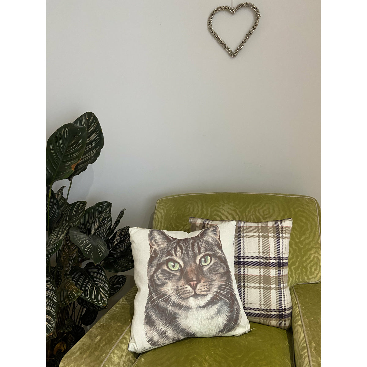 Tabby Cat Cushion