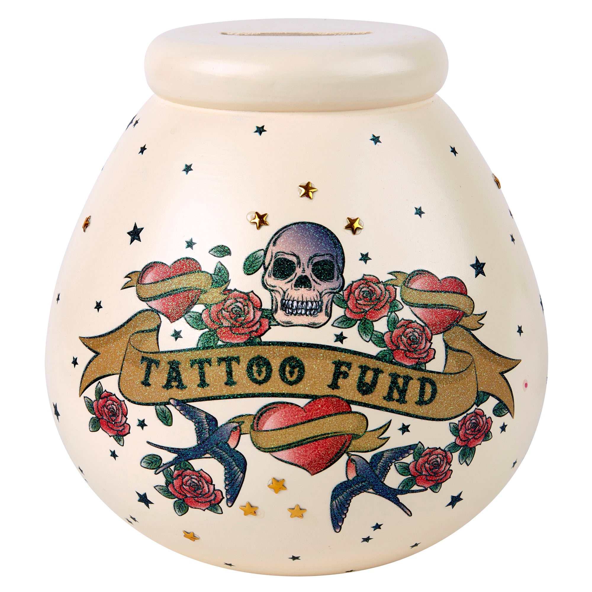 Tattoo Fund Money Jar