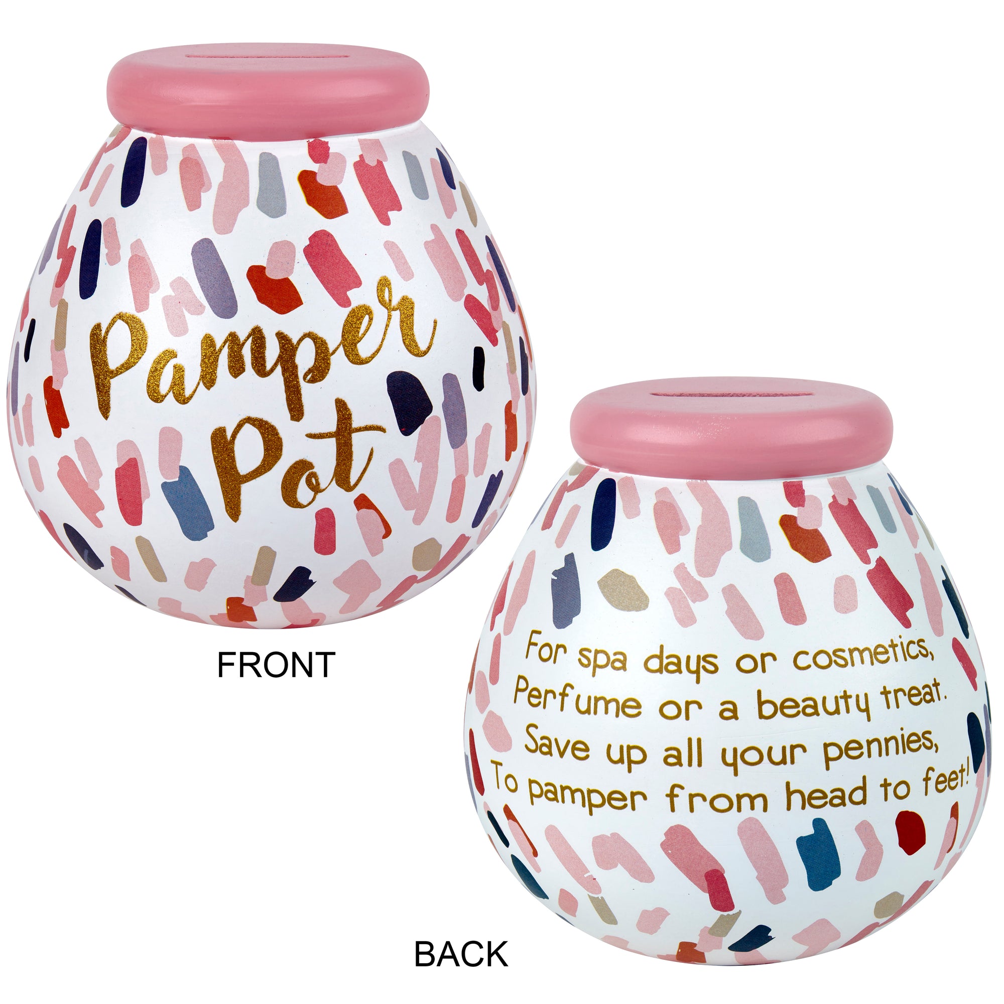Pamper Pot Money Jar