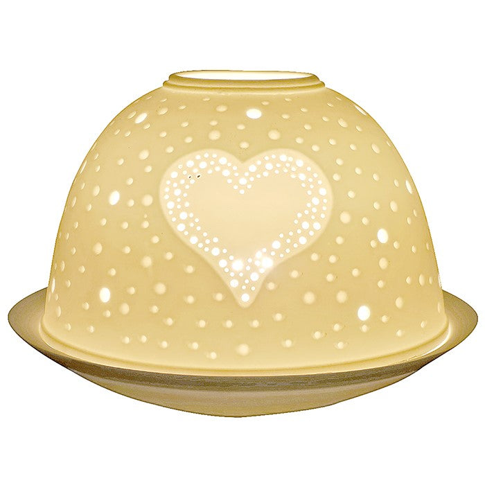 Cut-Out Heart Candle Shade / Tealight Holder