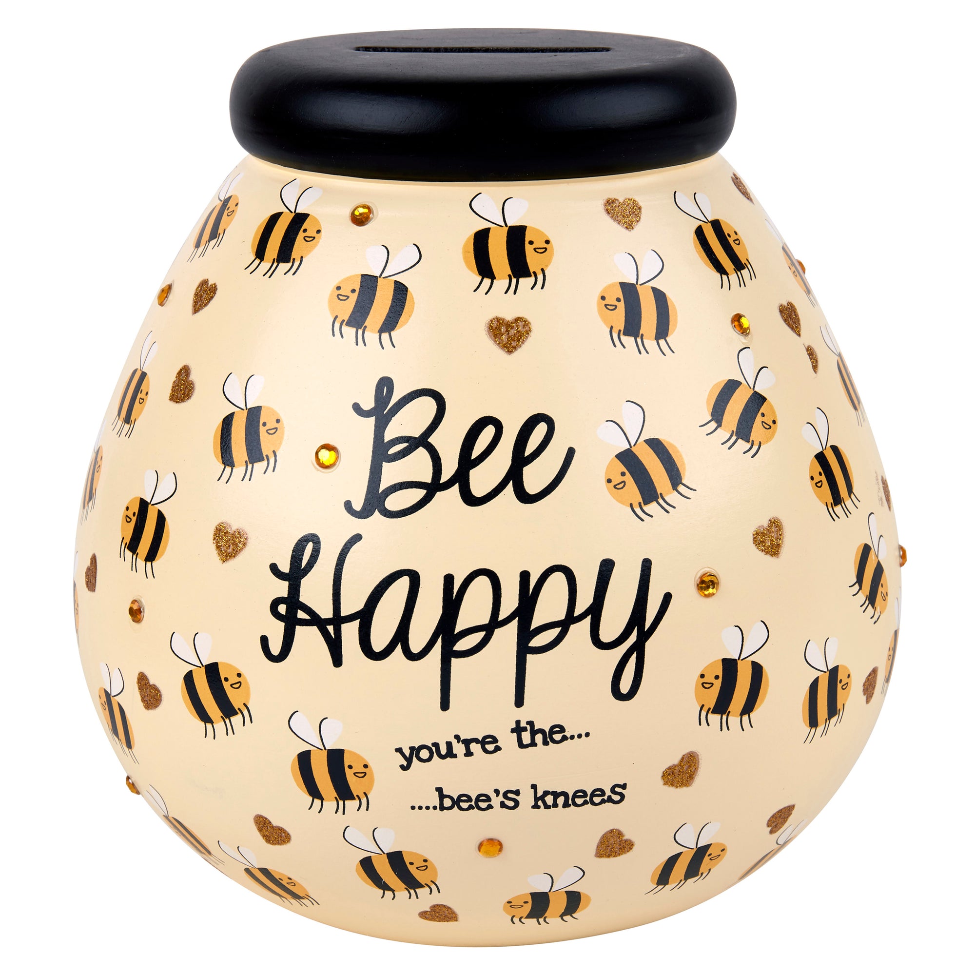 Bee Happy Money Jar