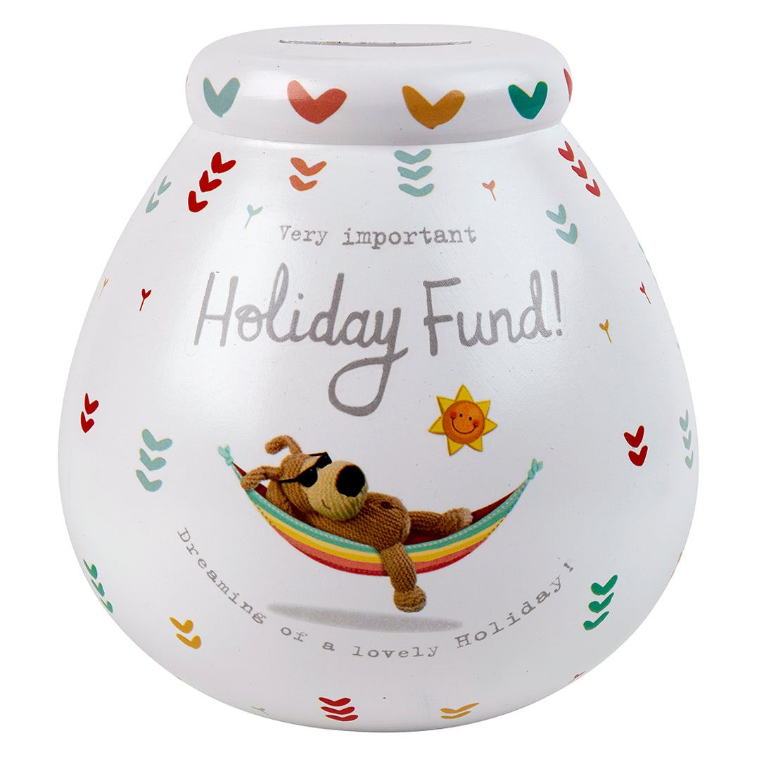 Rainbow Holiday Fund Money Jar