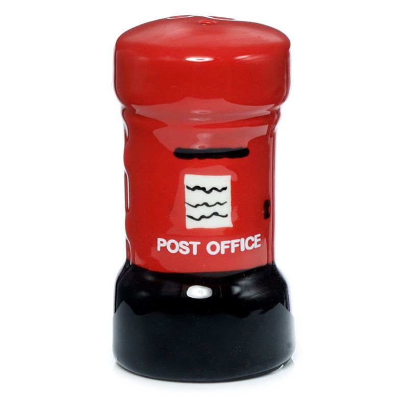 Post Box and Telephone Box Ceramic Salt and Pepper Set