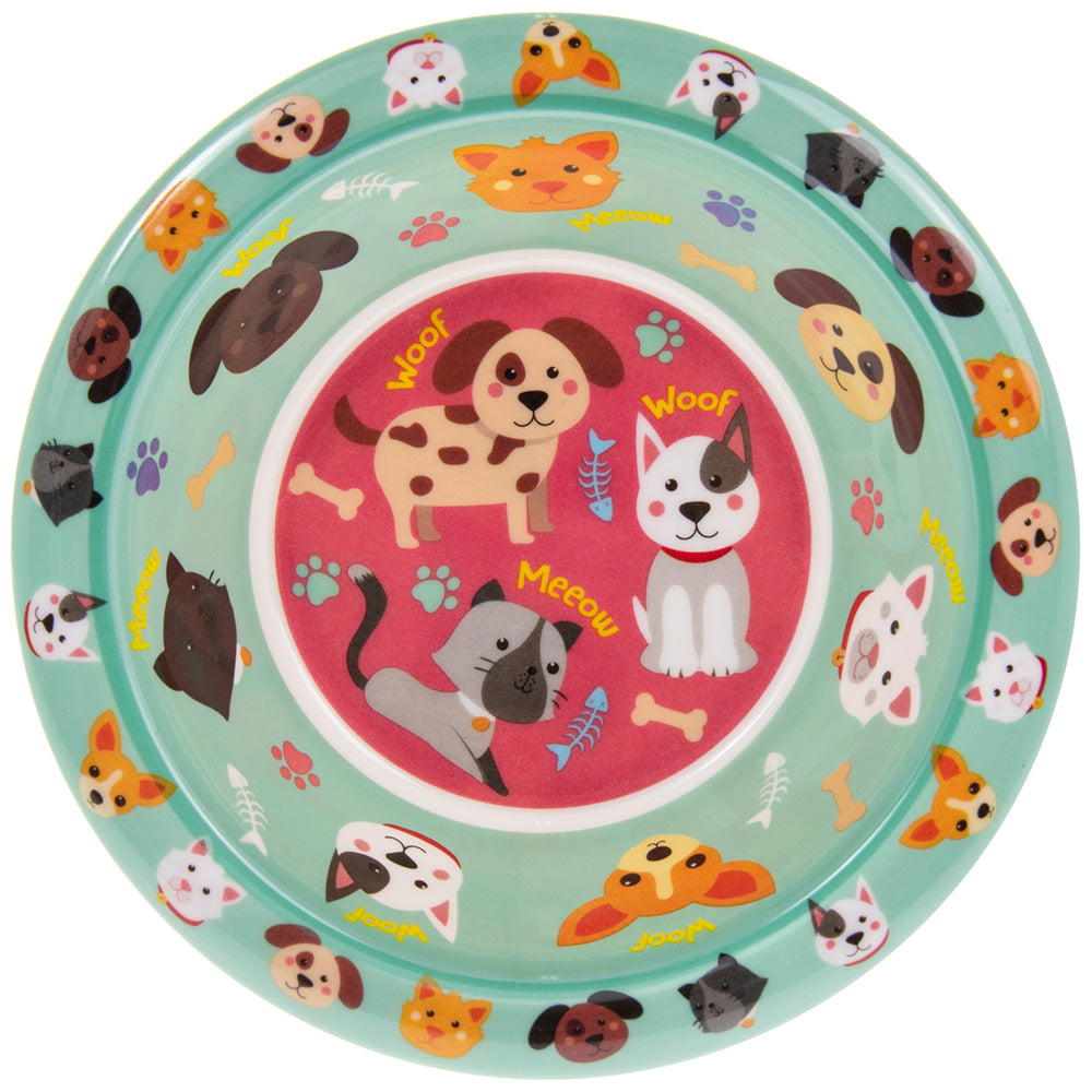 Cats and Dogs Design Bowl