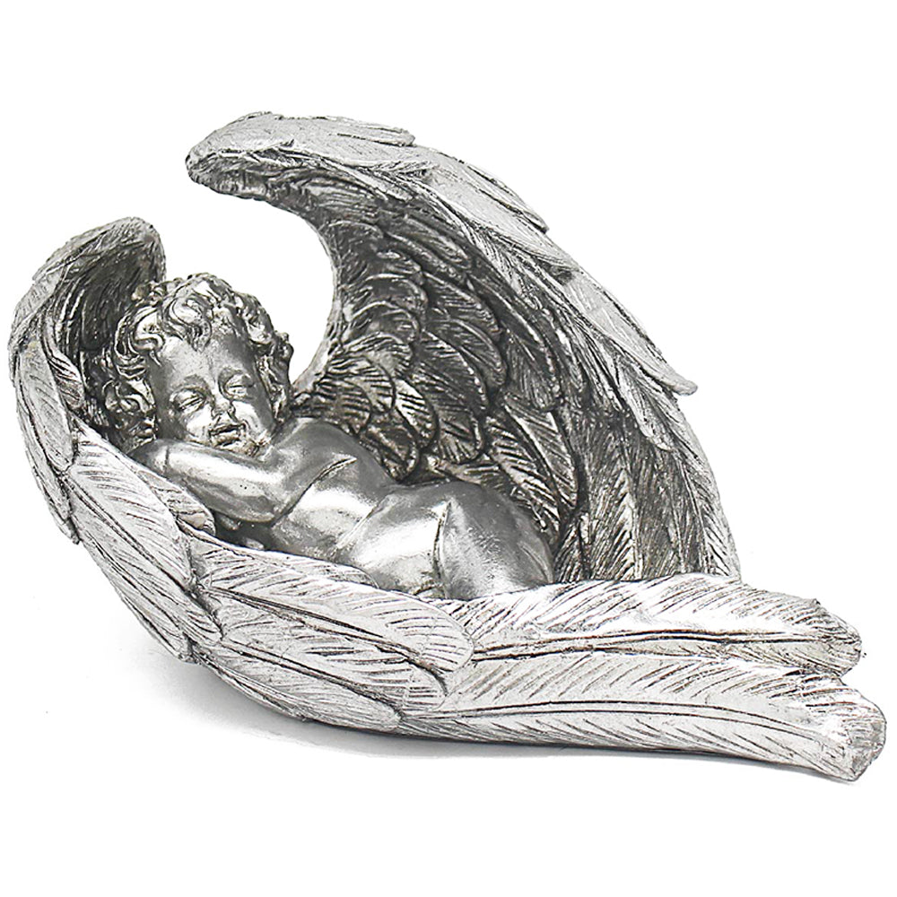 Sleeping Cherub Angel Figurine