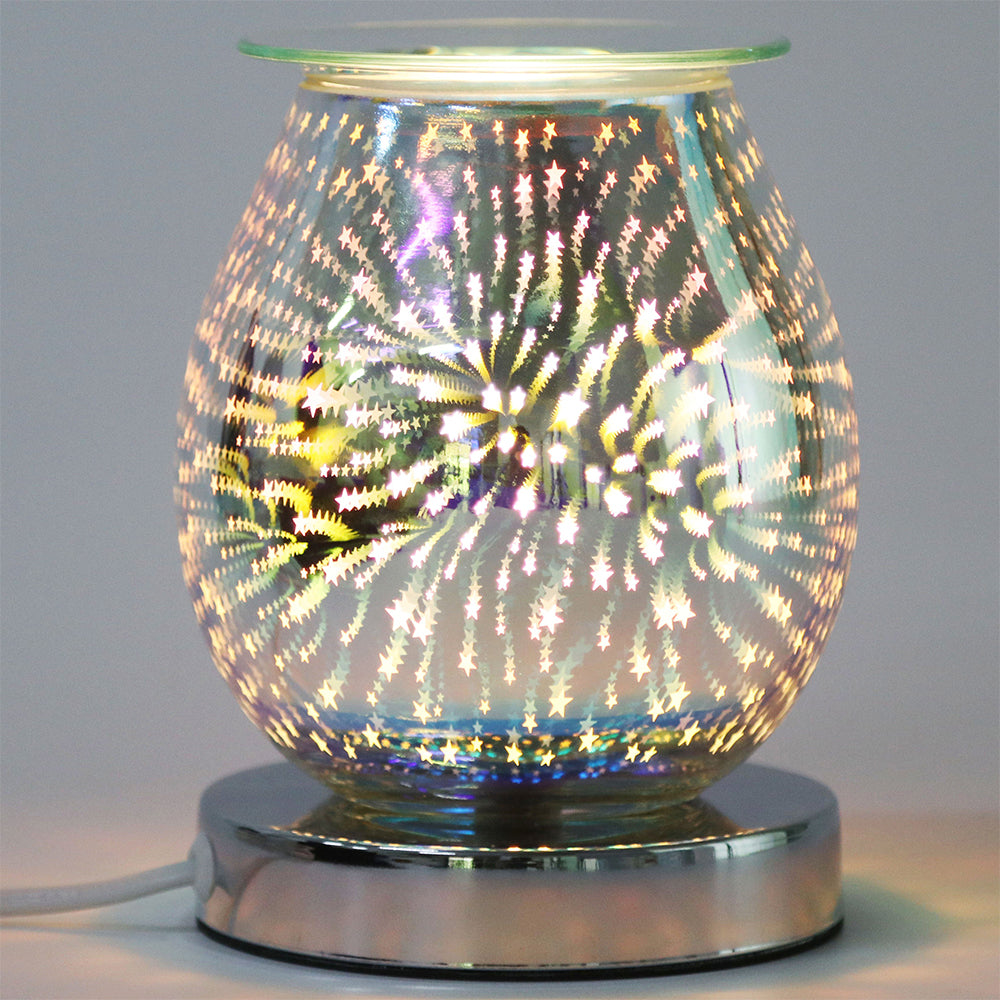 Desire Aroma Starburst Wax and Oil Burner Touch Lamp