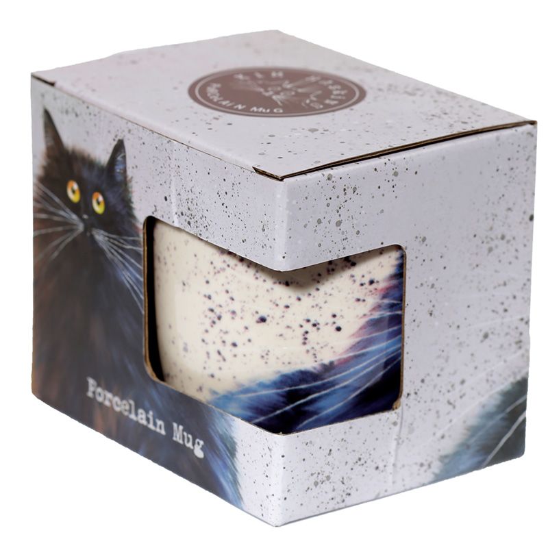 Kim Haskins Cat Porcelain Mug Box