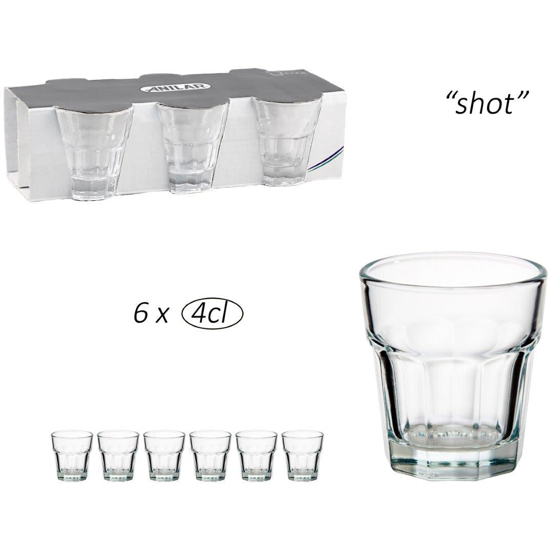 Shot Glasses - Set of 6