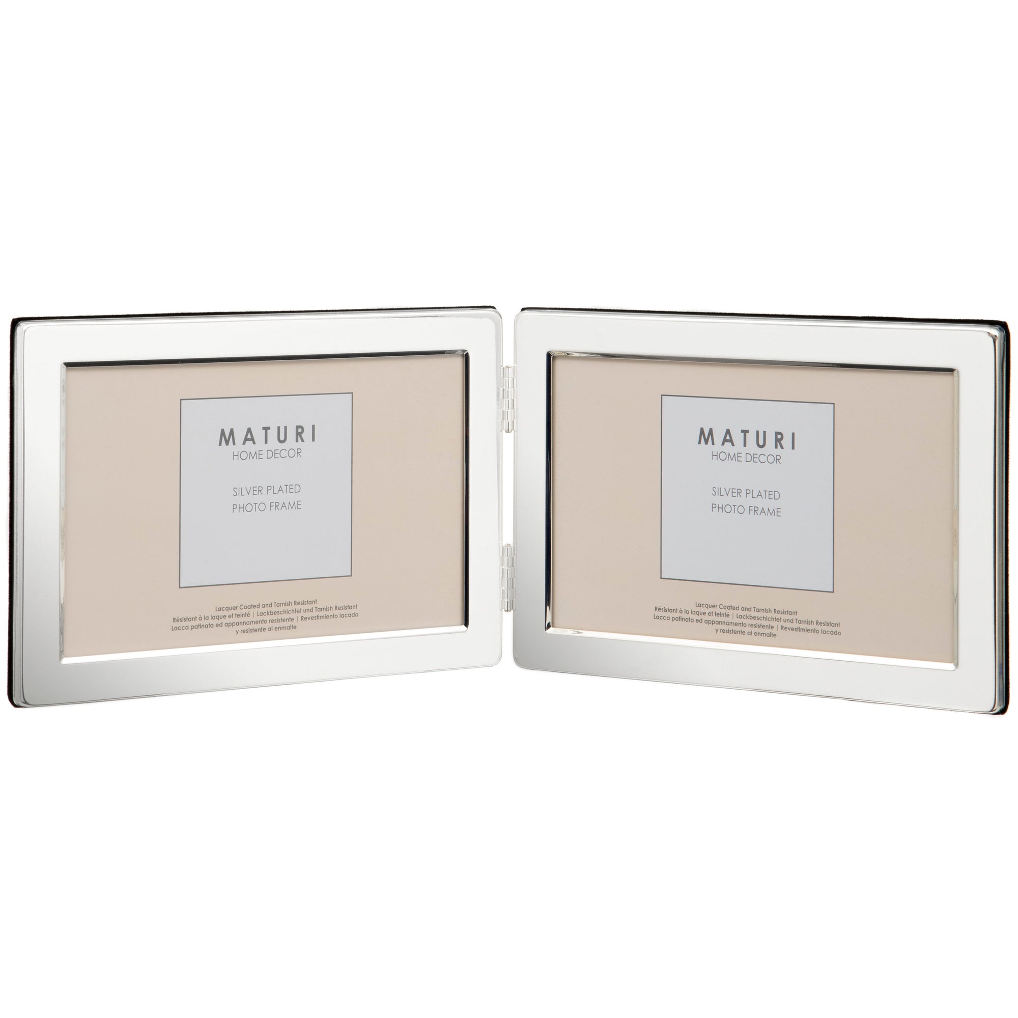 Silver Plated Landscape Photo Frame 7 x 5 -inch