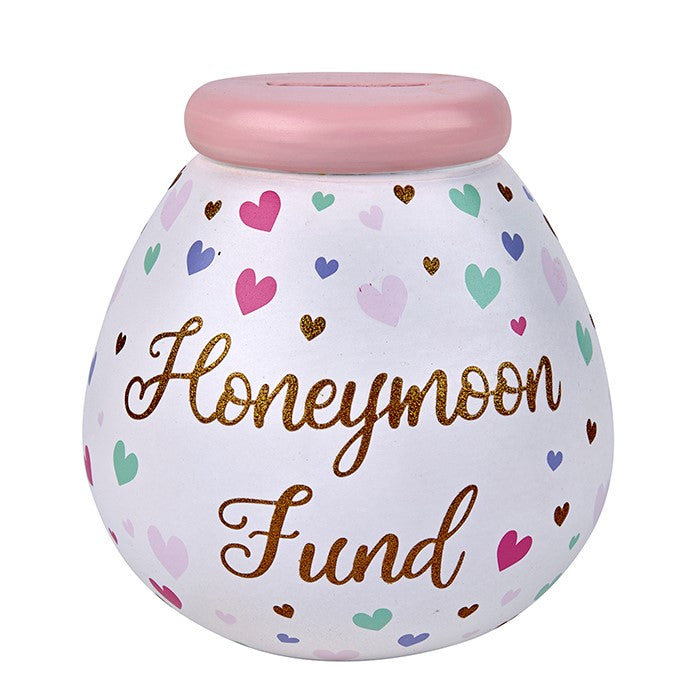 Wedding Honeymoon Money Jar